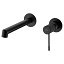 Grifo lavabo empotrado monomando Line negro mate de Imex
